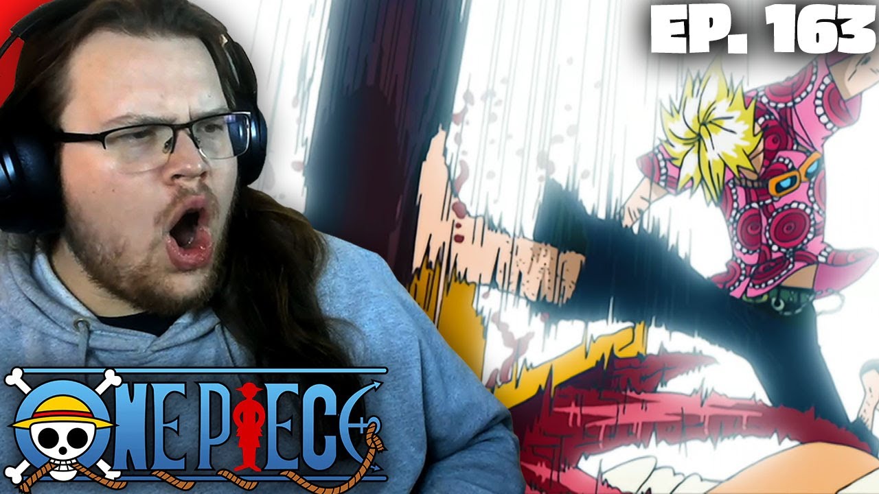 SANJI STANDIN ON BIDNESS!! | One piece ep 163 REACTION!