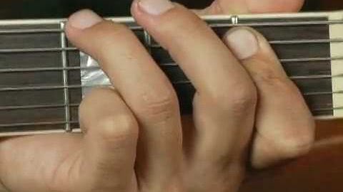 1st Inversion of Eb Major Guitar Chord on the Bottom Strings