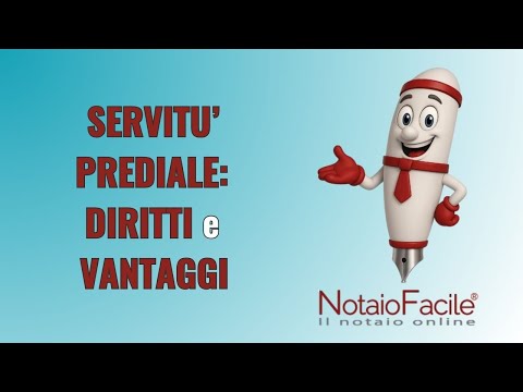 Notaio: la costituzione del diritto di servitù e i costi