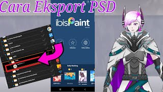 Cara Export file PSD dari ibisPaint Android