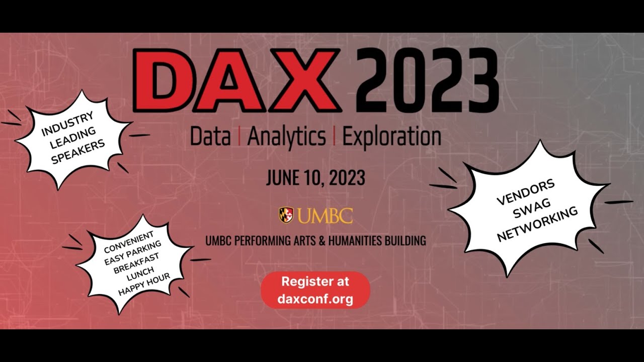 DAX Conference - What is it, Where is it, When is it!