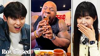 "OMG..." Koreans SHOCKED by INSANE Texas BBQ Visuals | Rot in bed