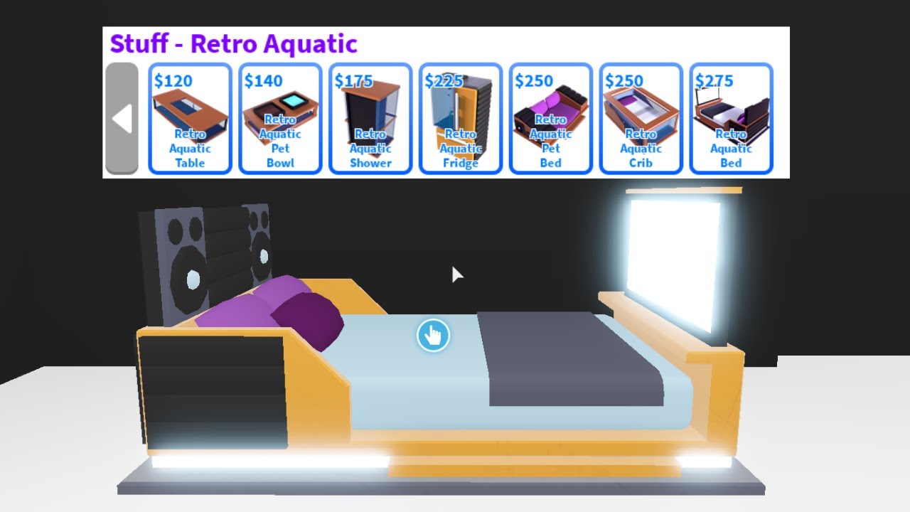All New Retro Aquatic Furniture! | Roblox Adopt Me