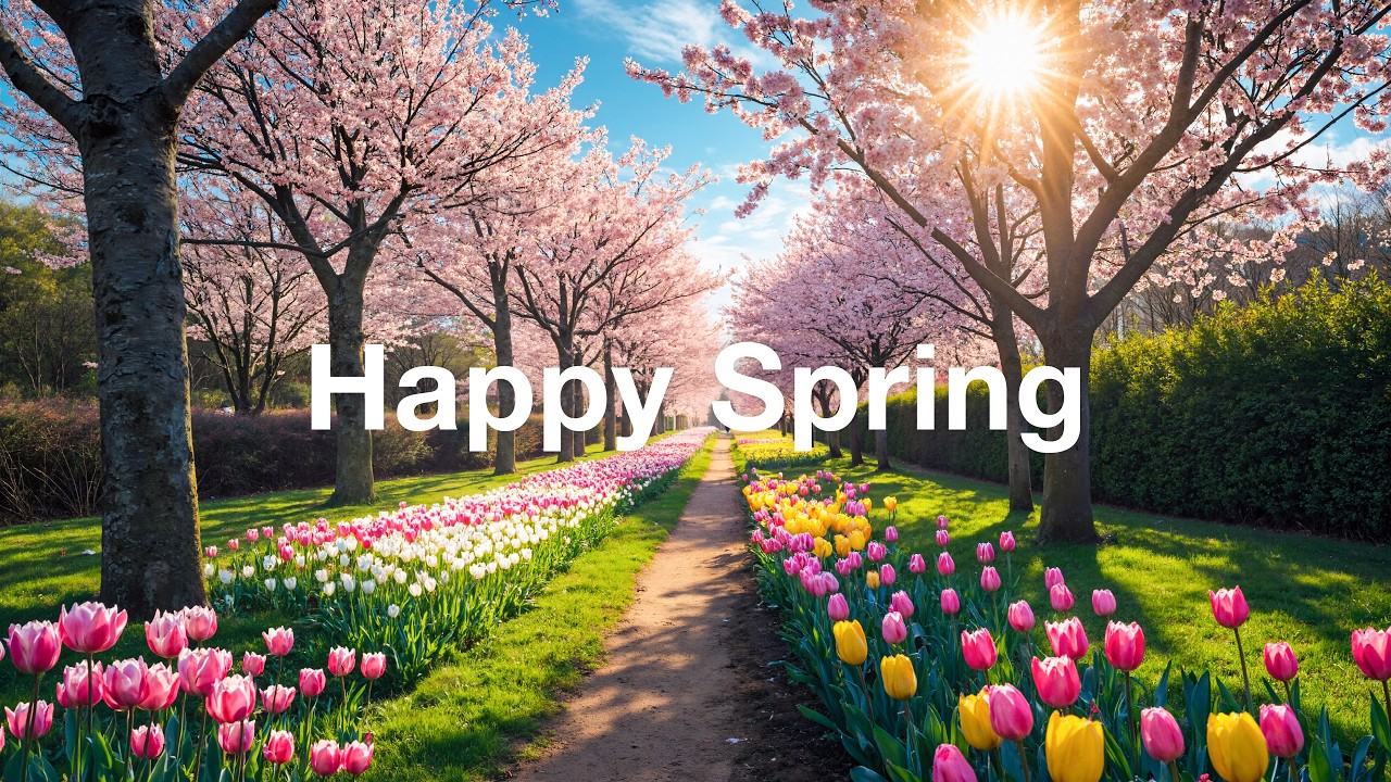 Happy Spring 🌷 | Chill House Vibes for a Fresh & Positive Mood