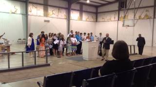 Old Paths Youth Camp Choir 2014 "He Paid A Debt"