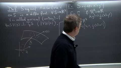 Differential Geometry - Claudio Arezzo - Lecture 07