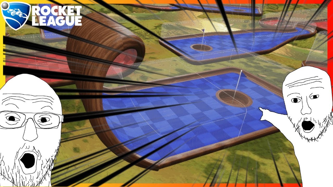 Rocket League BUT It's Mini Golf!?