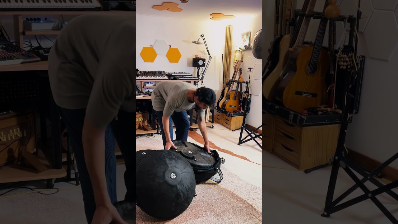 ROLLTEK - 2 Handpan in 1 Trolley  Meet Kabeçao