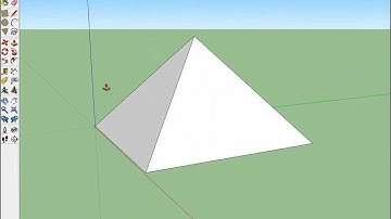 How to Make the Perfect Pyramid (the easy way) Google Sketchup Pro