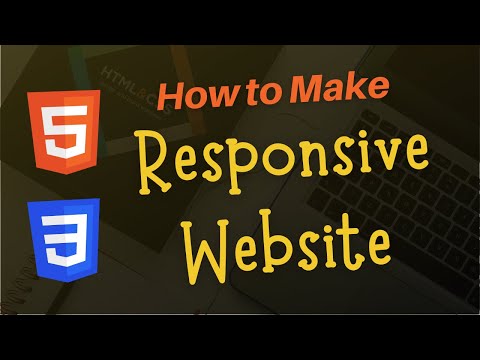 How to Make a Responsive Website using HTML and CSS | HTML Tutorial in Hindi | #19