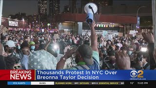 Thousands Protest in NYC Over Breonna Taylor Decision