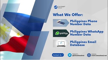 Philippines Phone Number List | Philippines WhatsApp Number Data | Latest Lead