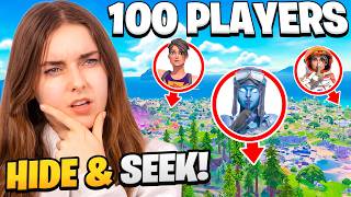 1 Seeker VS 100 Hiders in Fortnite