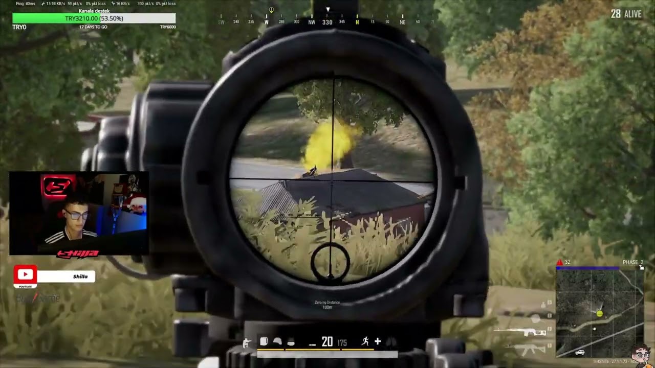 BAN YEDİĞİMİZ 1v4 RANKED 23+3 KİLL | #shilla #pubg