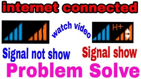 How To FIX Andriod mobile Data Signals Not Showing in Urdu Hindi Tutorial