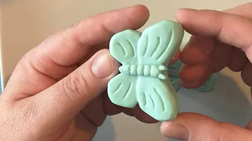 Super easy to carve soap butterfly