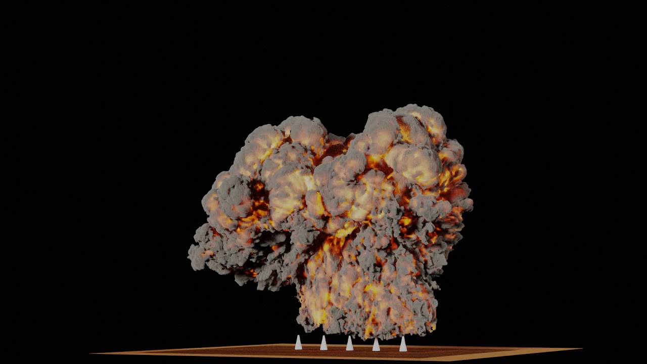 Blender Mantaflow Explosion Test 2 - YouTube