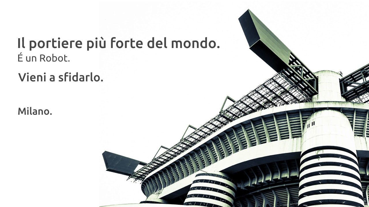 il Robot Paratutto @ San Siro lunedì 13 novembre 2018