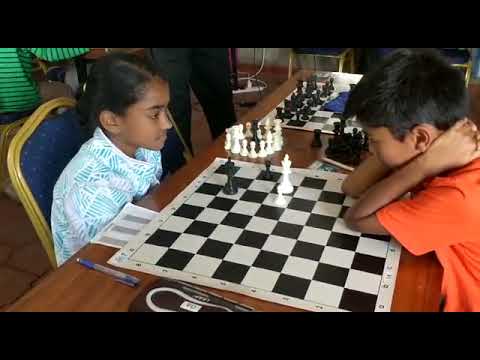 1st ANCC Junior Championship: Viraj Shah vs Vedhika Sheshadri (Round 3)