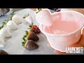 HOW TO MAKE CHOCOLATE COVERED STRAWBERRIES! *EASY*