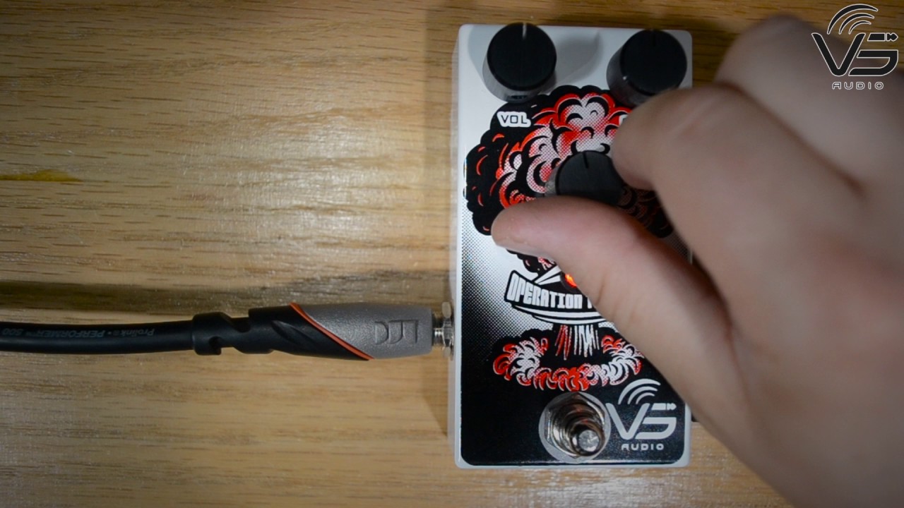 VS Audio Operation Trinity overdrive and distortion demo with Sean Gibson of the Noise Reel