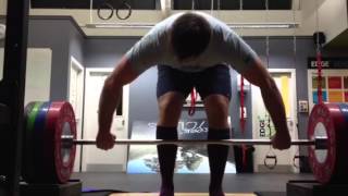 Snatch grip block pull 150 x1
