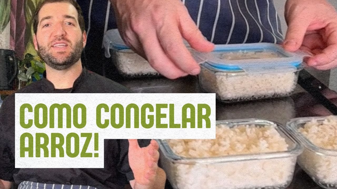 COMO CONGELAR ARROZ - Passo a passo completo e segredos que você ...