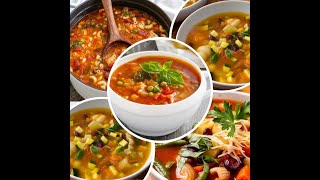 Суп минестроне, Очень вкусно и полезно Итальянский суп Минестроне