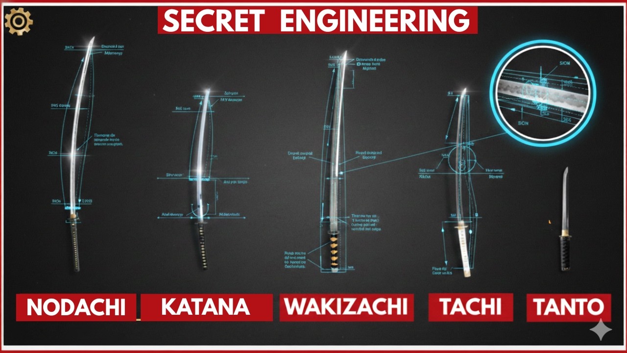 Подробное описание всех преимуществ каждого самурайского меча.