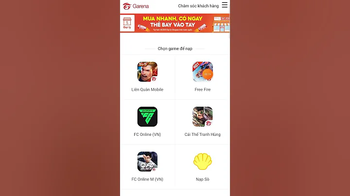 Cách nạp thẻ Free Fire | Nạp kim cương cho tài khoản Free Fire