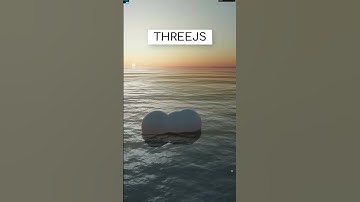 Create Ocean using Threejs #shorts @jmc23id