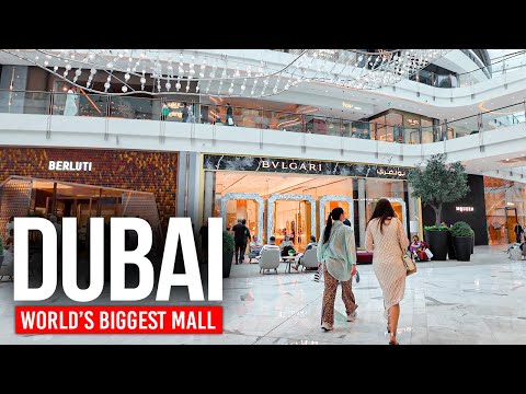 DUBAI MALL 🇦🇪 Inside the World’s Largest Luxury Mall | 4K Walking Tour