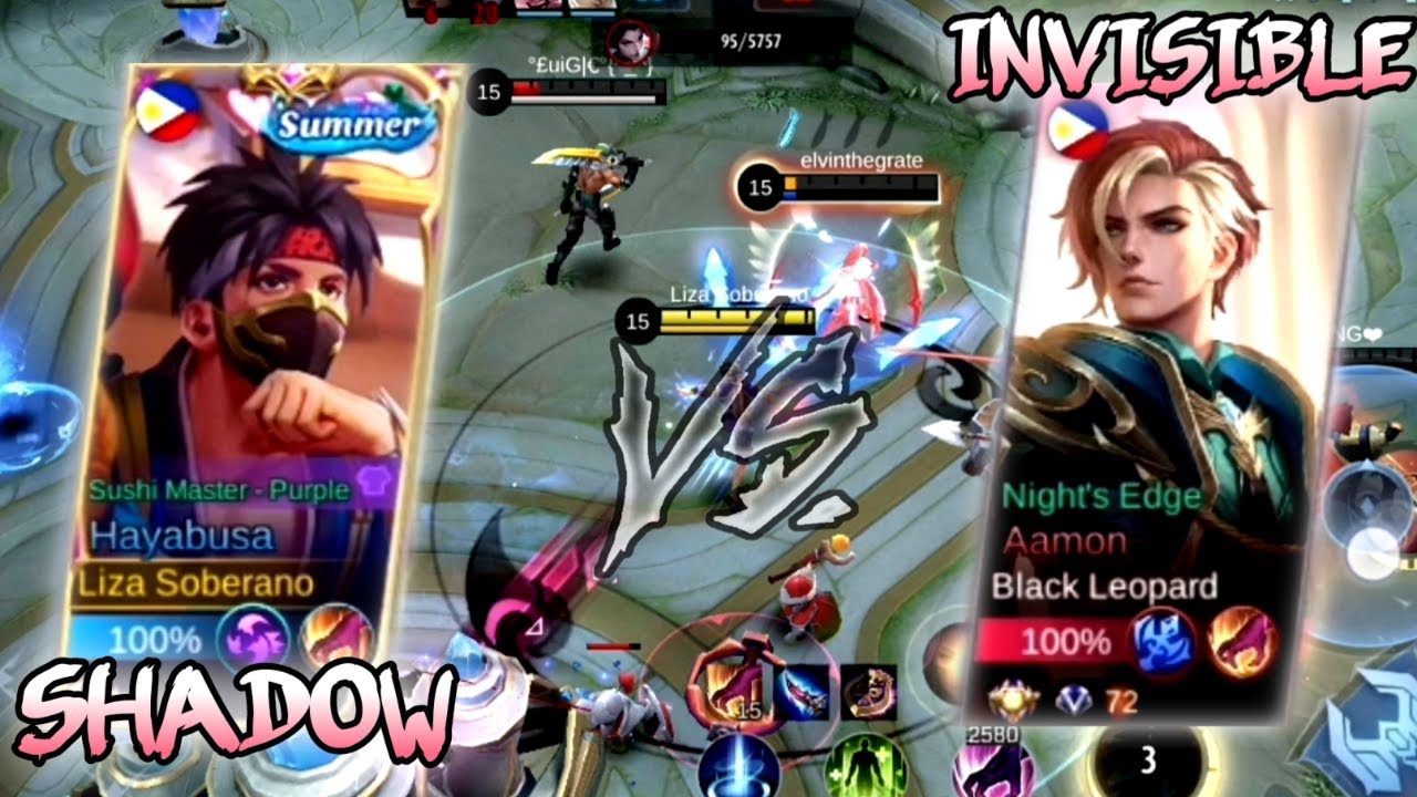 HOW TO EASILY COUNTER AAMON USING HAYABUSA? | SHADOW VS INVISIBLE ...