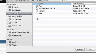 Attach a file to a student