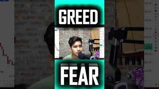 Greed and fear trading psychology |#tradingprabhas1m #trending #shortsfeed