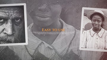 Historical Gallery: DaVinci Resolve template