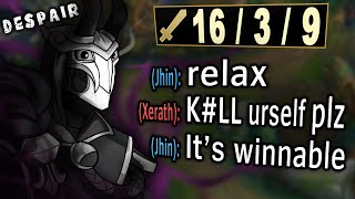 Flamers? Threats? Rage quitters? Jhin only understands WINNING
