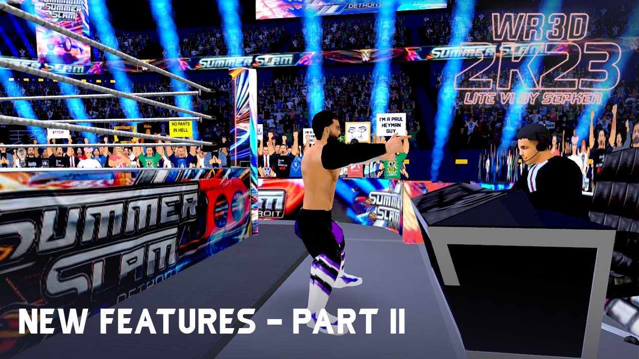 WR3D 2K23 BY SEPKER LITE V1 NEW FEATURES PART II