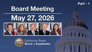 May 27, 2026 BOE Board Meeting - AM Session