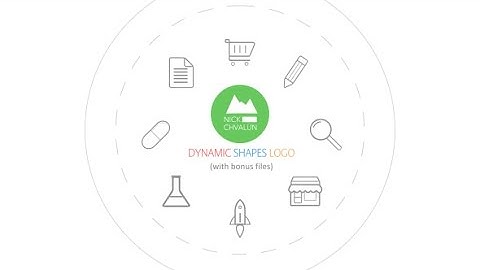 Dynamic Shapes Logo Reveal - After Effects Template