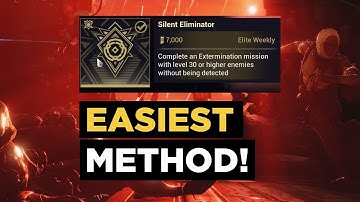 The EASIEST Way to Complete a LVL 30 Exterminate Mission Without being DETECTED #Warframe