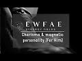 Charisma &amp; magnetic personality (For Him) Energetically Programmed