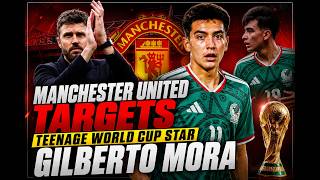Manchester United targets teenage World Cup star Gilberto Mora #manchesterunited #premierleague