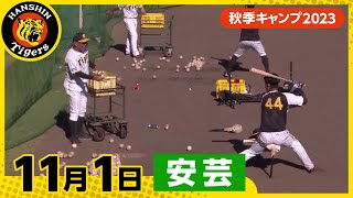 【秋季キャンプ2023・安芸】11月1日