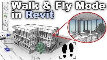Walk & Fly Mode in Revit Tutorial