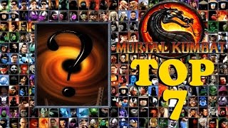 TOP 7 - PERSONAJES SECRETOS DE MORTAL KOMBAT