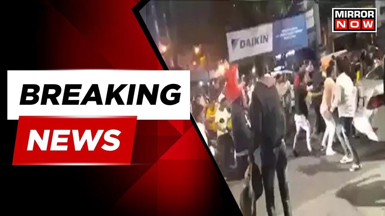 Breaking News | Dramatic Fight Caught On Camera | Fringe Group Barges Into Bar | English News