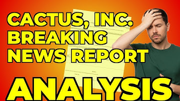 My Insight from Cactus Inc.