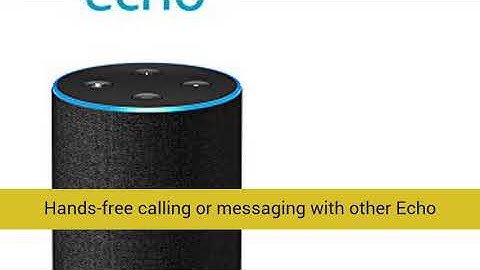 Echo (2nd Generation) International Version – Charcoal Fabric