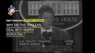 Why did the nuclear deal with North Korea fail